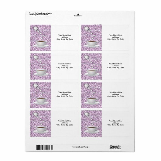 Moederdag labels (Full Sheet)