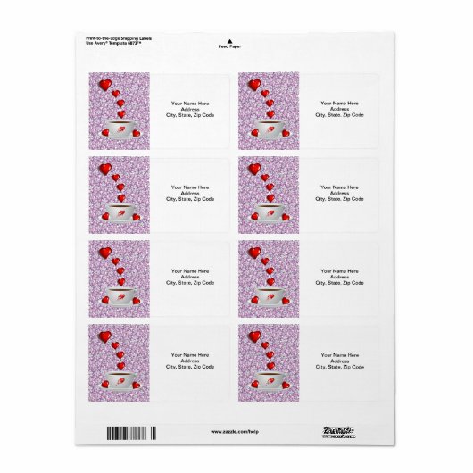 Moederdag labels (Full Sheet)