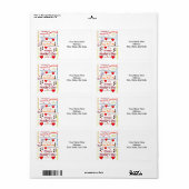 Moederdag labels (Full Sheet)