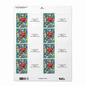 Moederdag labels (Full Sheet)