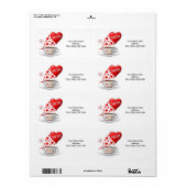 Moederdag labels (Full Sheet)