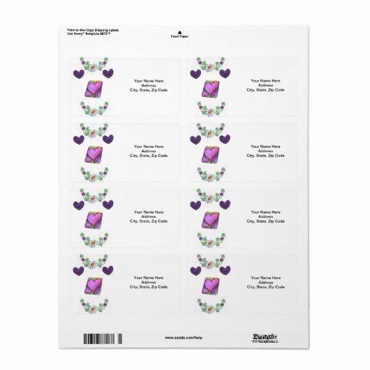 Moederdag labels (Full Sheet)