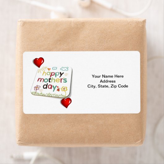 Moederdag labels (Insitu)