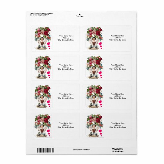 Moederdag labels (Full Sheet)