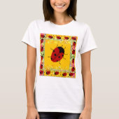 Moederdag Ladybugs T-shirt (Voorkant)
