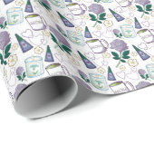 Moederdag Lavendel Cadeaupapier (Rol Hoek)