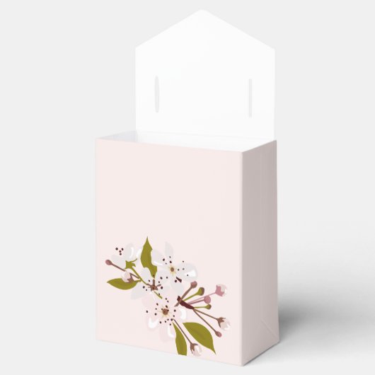 Moederdag lente kersenbloesem partij gunst box bedankdoosjes (Geopend)