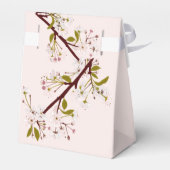 Moederdag lente kersenbloesem partij gunst box bedankdoosjes (Achterkant)