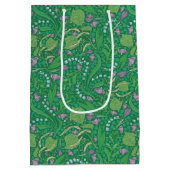 Moederdag Lentetuin Lelietje-van-dalen Medium Cadeauzakje (Achterkant)