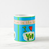 Moederdag, Leven in Liefde Personaliseer Koffiekof Koffiemok (Center)