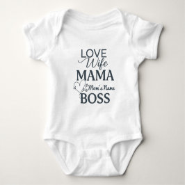 Moederdag - lief mama baas romper