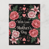 Moederdag Liefde Briefkaart (Voorkant)