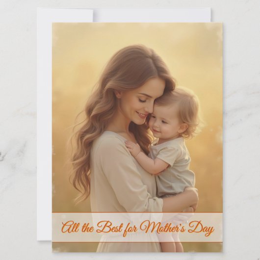 Moederdag Liefde – Een Moment van Pure Gelukzaligh (Voorkant)