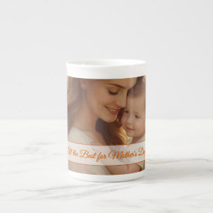 Moederdag Liefde – Een Moment van Pure Gelukzaligh Porselein Kop