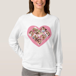 Moederdag Liefde Foto Collage. T-shirt
