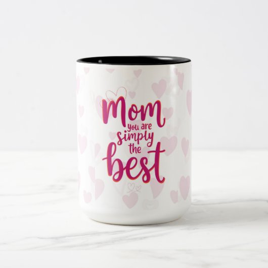 Moederdag Liefde Mok – Beste Moeder Ooit (Center)