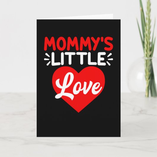 Moederdag Liefde | Valentijnsdag Cadeaus Kaart (Voorkant)