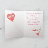 Moederdag Liefde van je Duitse Herdershond Kaart (Binnen)