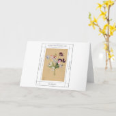 Moederdag Lieve Liefjes Kaart (Gele Bloem)