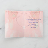 Moederdag Lieverd Bluebird Garden Bird Kaart (Binnen)