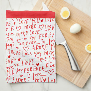 Moederdag Lijnkunst Kussen – Moeder & Kind Liefde  Theedoek