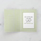 Moederdag Lily van de Valley Bunch Kaart (Binnen)