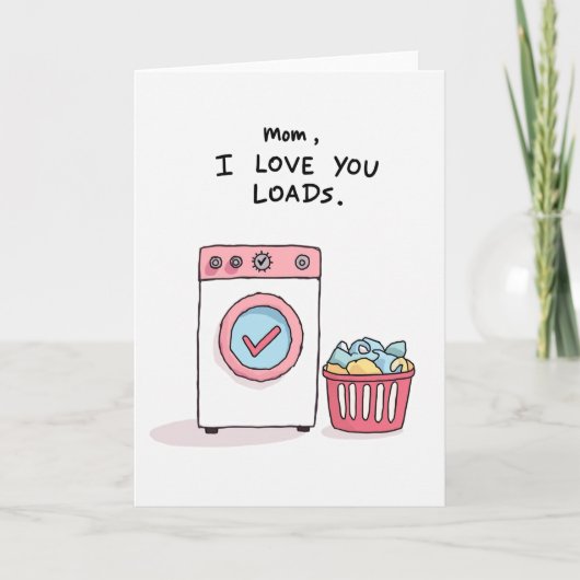 Moederdag Loads Kaart (Voorkant)