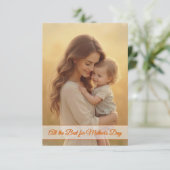 Moederdag Love - Een moment van pure vreugde (Staand voorkant)