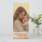 Moederdag Love - Een moment van pure vreugde (Staand voorkant)