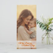 Moederdag Love - Een moment van pure vreugde (Staand voorkant)