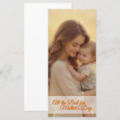 Moederdag Love - Een moment van pure vreugde (Voorkant / Achterkant)