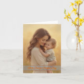 Moederdag Love - Een moment van pure vreugde Kaart (Gele Bloem)