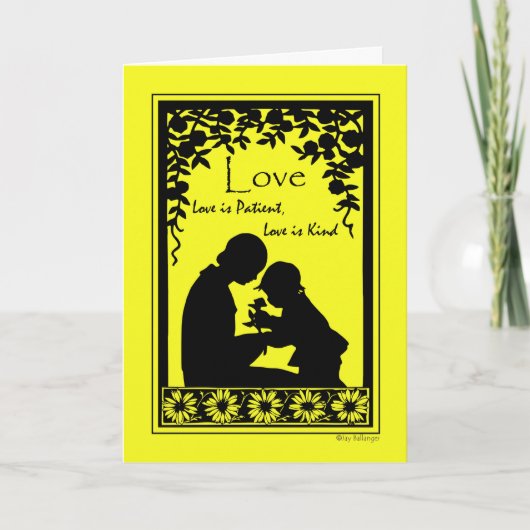 Moederdag, Love is Patient, Love is Sind Kaart (Voorkant)
