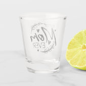Moederdag Love mama Shot Glas (Achterkant)