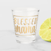 Moederdag Love mama Shot Glas (Voorkant)