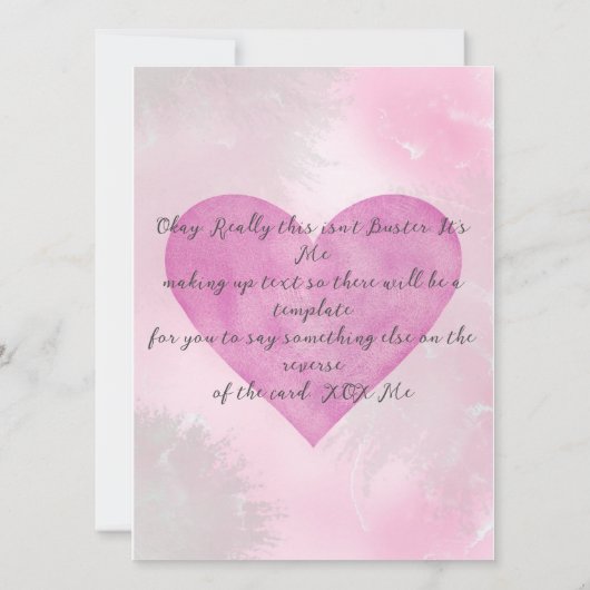 Moederdag Love van een Bad Cat Photo Card Kaart (Achterkant)