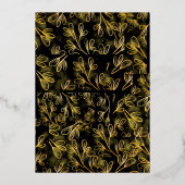 Moederdag Lunch Folie Uitnodiging (Achterkant)