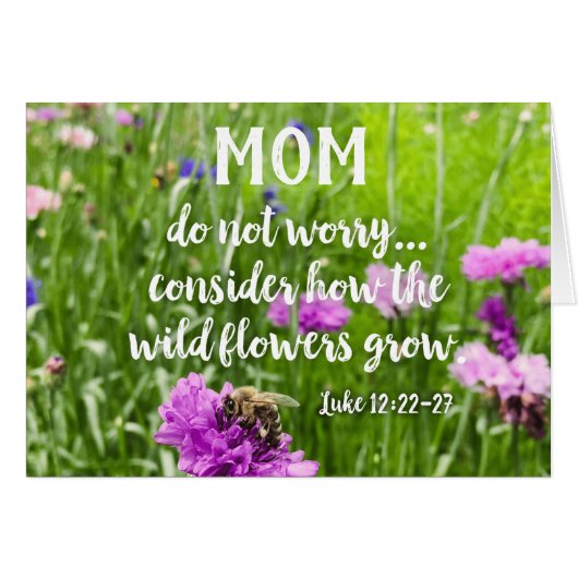 Moederdag maakt zich geen zorgen over Christelijke (Voorkant Horizontaal)