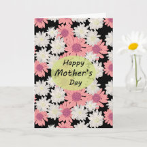 Moederdag - Madeliefjes kaart