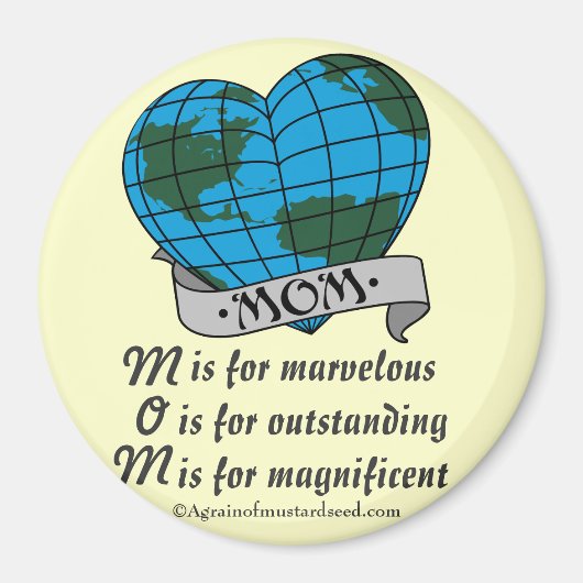 Moederdag Magneet (Voorkant)
