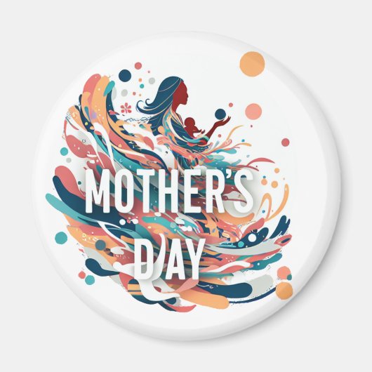 Moederdag magneet (Voorkant)