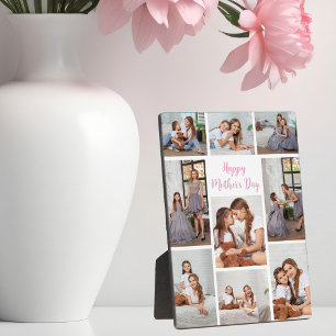 Moederdag mam dochter collage foto Fotoplaat