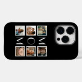 Moederdag Mam Familie Kind 6 Foto Collage Case-Mate iPhone Case (Achterkant (horizontaal))
