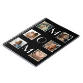 Moederdag Mam Familie Kind 6 Foto Collage Notitieboek (Linkerzijde)