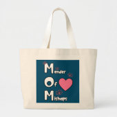 Moederdag Mam Mender van de Misschien Healer Fixer Grote Tote Bag (Voorkant)
