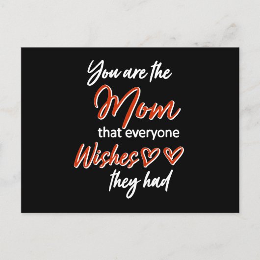 Moederdag mam Mummy Moeder houdt van Funny Gift Id Briefkaart (Voorkant)