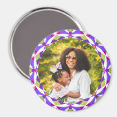 Moederdag mama Baby Girl Boy Foto Gift Magneet (Voorkant / Achterkant)