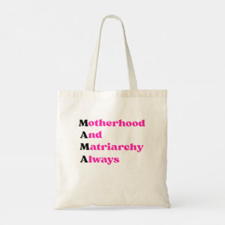 Moederdag Mama Feministische Moederschap & Matriar Tote Bag