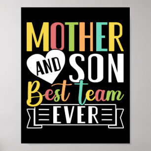 Moederdag Mama Mom Son Love Mama Mother's Poster