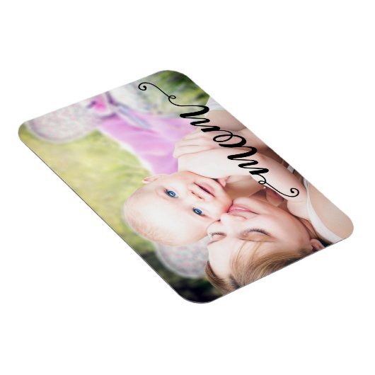 Moederdag Mama Persoonlijke Foto Gepersonaliseerd  Magneet (Rechterzijde)